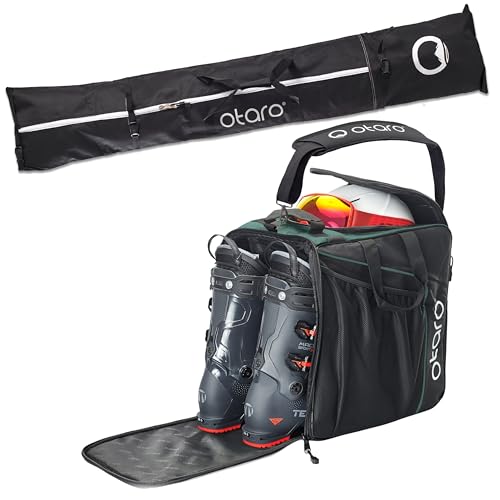 ❄️ TOP ARROTOLABILE PERSONALIZZATO: adatto come borsa da sci 150 cm, scarponi sci uomo, borsa sci 170 cm, borsa sci 160 cm, borsa sci 180 cm. La nostra borsa Otaro Carry on è adatta per ogni sci.