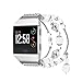Produktbild Fitbit Ionic, Ersatz Handgelenk Band mit Strass Damen-Armband Pearl Zubehör für Fitbit Ionic Sport Armbanduhr