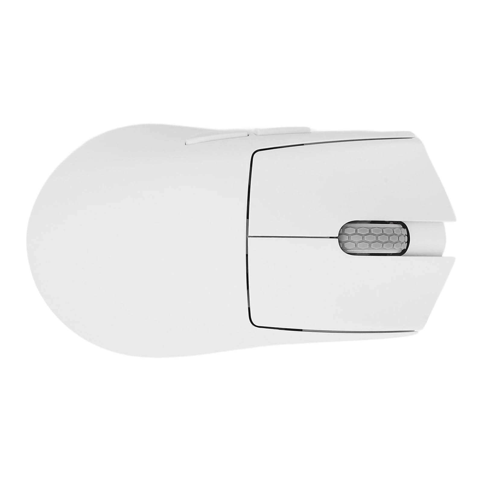 Naładowanie Bezprzewodowe Mysz do Gier, Laptop Bezprzewodowy Myszy Ergonomiczne 3395 Czujnik Optyczny (WHITE)
