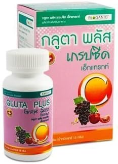 Bioganic Gluta Plus Grape Seed Extract 30 capsules.(BY PPR)