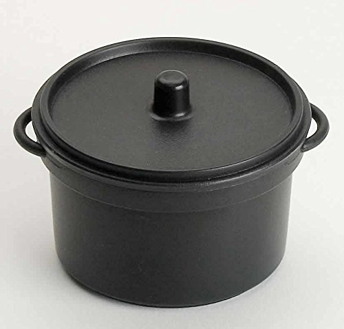 EMI Yoshi EMI-620B Koyal Mini Cooking Pots with Lids, 2.7-Ounce, Set of 100