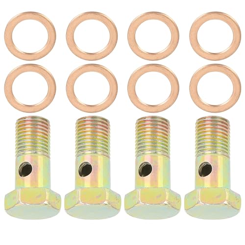 Tornillos de banjo M12 x 1,25 mm Unifizz para solucionar fugas de líquido en frenos de coche