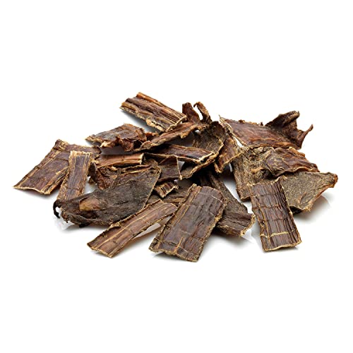 ARQUIVET Büffelösophage für Hunde, natürliche Kau- Snacks für Unterhaltung und Zahnreinigung, 100 g (Packung mit 5)-2