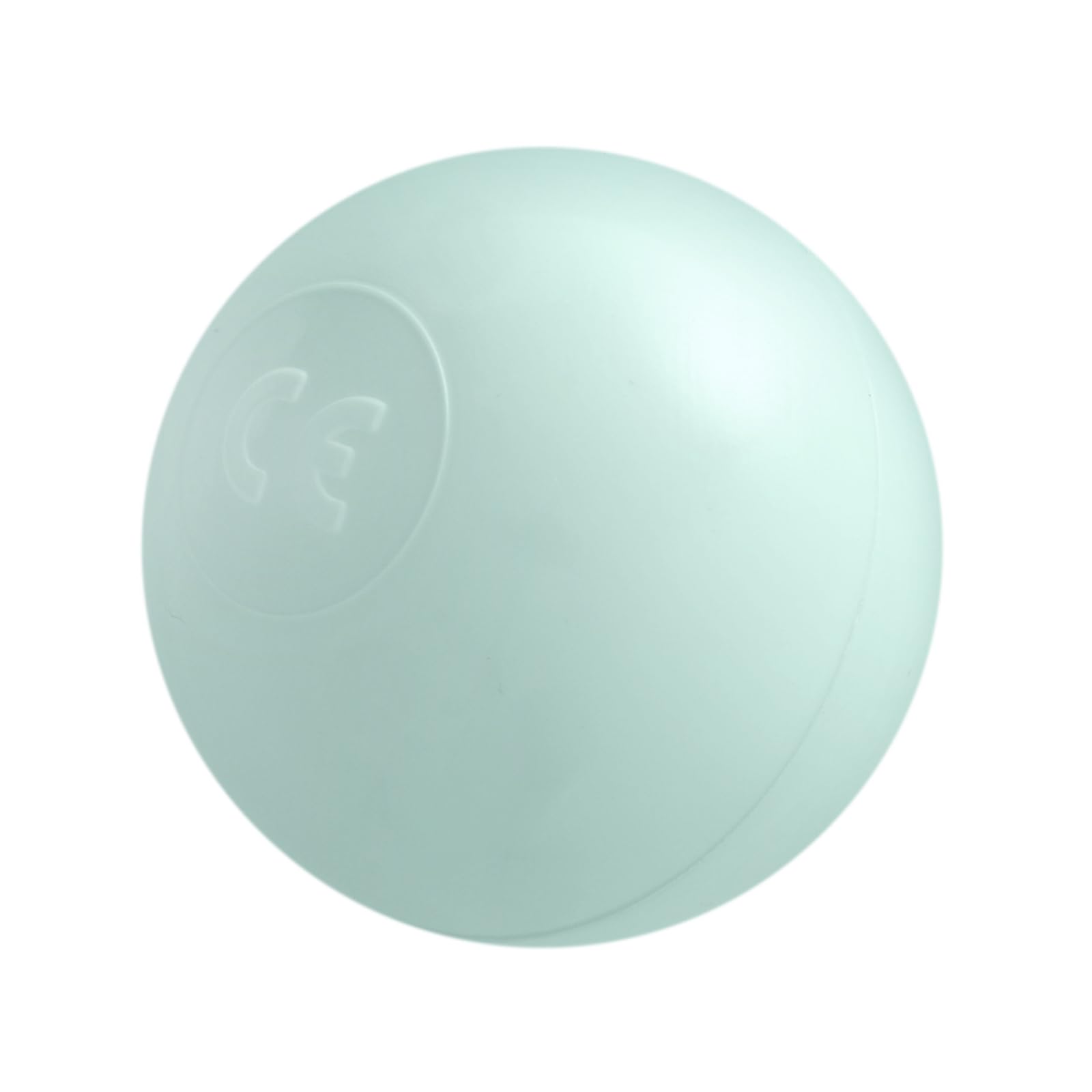 MISIOO Adorabili palline da bagno per palloni, 50 pezzi, 6 cm, plastica sicura, atossica, resistente allo schiacciamento, colore menta, giocattolo per bambini a partire da 1 anno