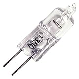 Bulbrite Q20G4/12 12-Volt Halogen JC Type Low Voltage G4 Bulb, 20-Watt