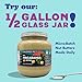 Wilderness Poets, Raw Macadamia Nut Butter - Vegan, No Salt (8 Ounce) - Glass Jar