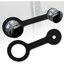 Samorillo [2-Pack] RV Shower Door Travel Latch Strap - Fits Most Shower Doors for Your Camper Trailer Motorhome Third Wheel - Secure Shower Doors for Safe Travel - Compare to F100158276 / 0273349