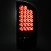 AKKON - For 07-08 Ram 1500 07-09 Ram 2500 3500 Pickup Black Smoke LED Tail Lights Brake Lamps Replacement