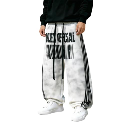 Jogging homme baggy en lin d'été léger pour un grand confort au quotidien