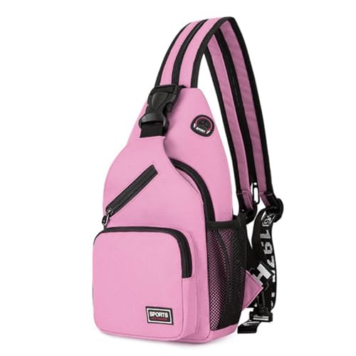 Women Men Small Sling Backpack Waterproof Crossbody Shoulder Chest Bag Daypack