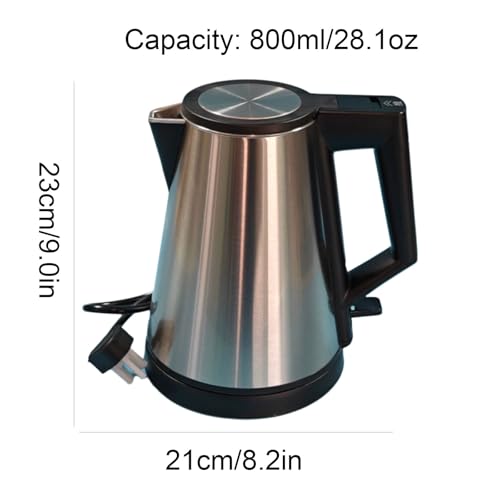 Tetera Eléctrica de Acero Inoxidable Gran Diámetro Fácil de Limpiar miniatura 2