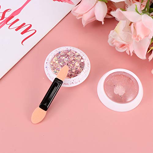Beaupretty 8 Sätze Nagelpulver Nail Art Glitzer Schimmer Staubpulver Nagel Pailletten Fingernagel Körper Make-Up… – Bild 7