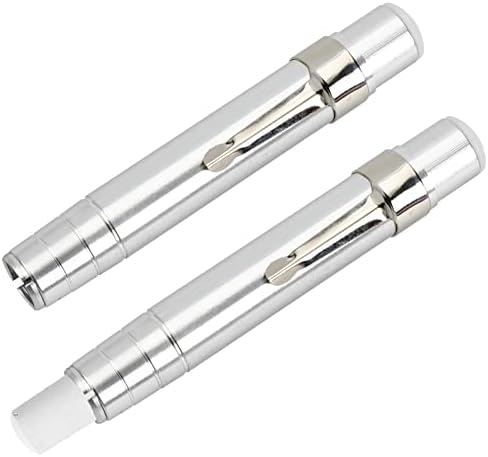 2Pcs Chalk Holders for Teachers Aluminum Chalk Holder for Chalkboard Teacher's Chalk Stick Holder for Wall Office School Chalkboard Painting Writing