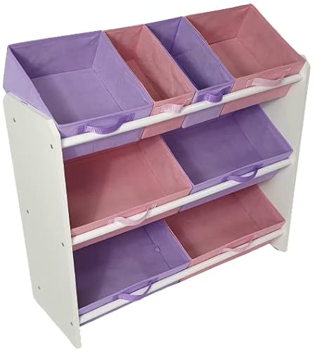 Organizador de Brinquedos Infantil Feminino Montessoriano Organibox