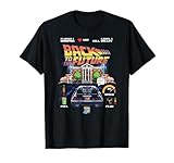 バック・トゥ・ザ・フューチャー 40周年記念ビデオゲームスタイル Tシャツ