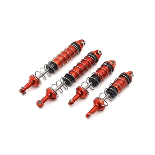 Suspension hydraulique RC en aluminium rouge compatible WLtoys 12428 12427