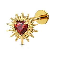 Heartbreak(Red CZ) - Gold