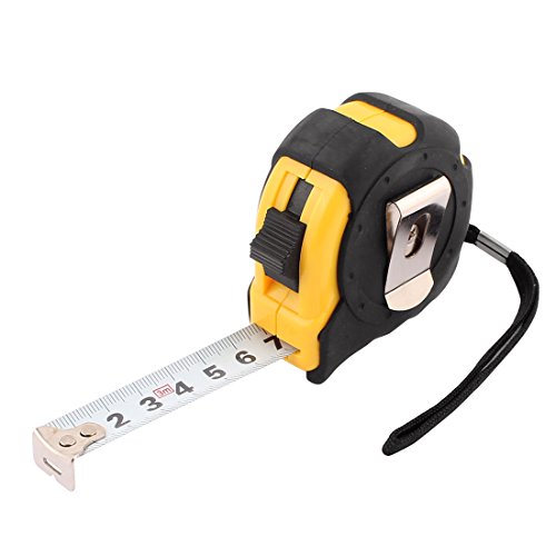 Aexit 10Ft Plastic Tools & Home Improvement Shell Retractable Ruler Thumb Lock Measure Tape Tape Measures Measuring Tool