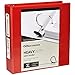 Office Depot? Brand Heavy-Duty D-Ring View Binder, 2" Rings, 54% Recycled, Red