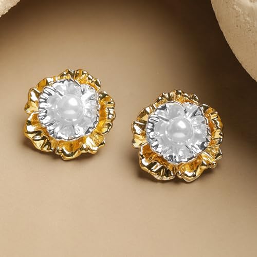 Image of Rubans Earrings Unique Design & Shapes Stylish Trendy Jewellery Gift for Women & Girls