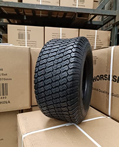2 NEW HORSESHOE 22x11.00-10 6Ply Turf Trac Pattern for Ridding Lawn Mower Garden Tractor Tires Tubeless 22x11-10 T198 22110010 - Thumbnail 4