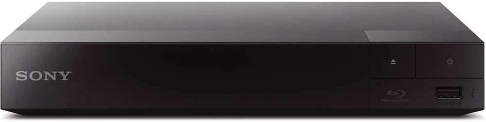 SONY Wi-Fi Upgraded Multi Region Zone Free Blu Ray DVD Player - PAL/NTSC - Wi-Fi - 1 USB, 1 HDMI, 1 COAX, 1 ETHERNET Connections - 6 Feet HDMI Cable Included (Renewed)