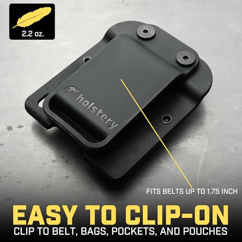 Holstery TapeMaster V2 | Clip-On Tape Measure Holder - Low-Profile Measuring Tape Holster for Your Belt, Tool Bags, Pockets, or Pants - Thumbnail 5