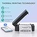 Shipping Label Printer, 4x6 Bluetooth Thermal Label Printer for Shipping Packages Small Business Mailing, Support iOS, Android, Mac, Windows, Chrome, Used for UPS, USPS, Ebay, Etsy, Amazon, Navy Blue