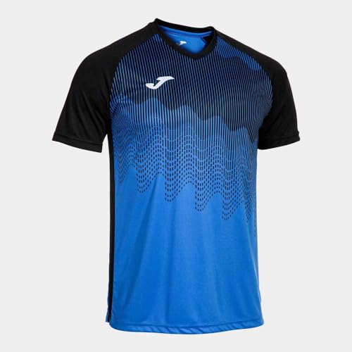 Joma Tiger VI T-Shirt à Manches Courtes Bleu 7-8 Ans