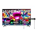 LG 55" Class UA7700 (2025) 4K LED WebOS25 Smart TV - a7 AI Processor 4K Gen8 HDR10 Bluetooth Game Optimizer Compatible Compatible with Alexa & Google Assistant with Wall Mount (Renewed)