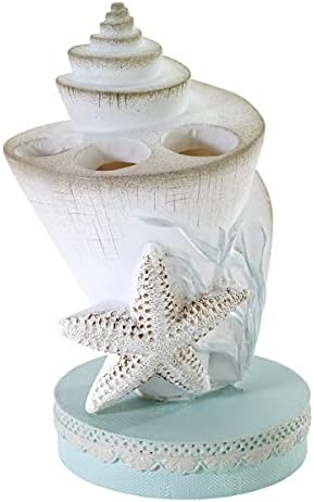 Avanti Linens - Toothbrush Holder, Farmhouse Chic Bathroom Accessories (Farmhouse Shell Collection)