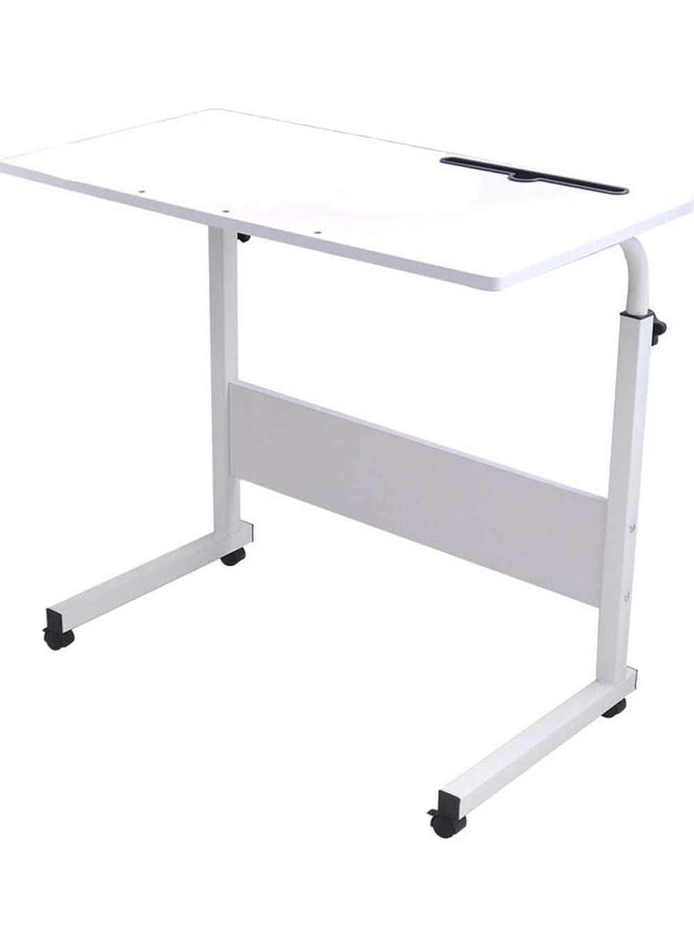 Adjustable Office Desk White 80X40X90Cm
