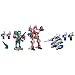 Power Rangers Dino Fury Megazord Mega Pack 5-Pack Zord Action Figure Toys for Kids Ages 4 and Up (Amazon Exclusive)