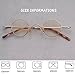 Retro Fashion Nerd Small Round Metal Eyeglass Frames Vintage Glasses Gold Silver Black Bronze Unisex Soft Nose Pads (Gold Tortoise)