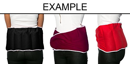 Coussin ceinture aux noyaux de cerises contre les maux de dos et de ventre
