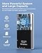 144GB MP3 Player with Bluetooth and WiFi,MP3 & MP4 Players with 4.02-inch Touchscreen and Speaker,Spotify Music Players with Pandora,Audible,Amazon Music,Spotify,Play Store,Up to 512GB (Silver)