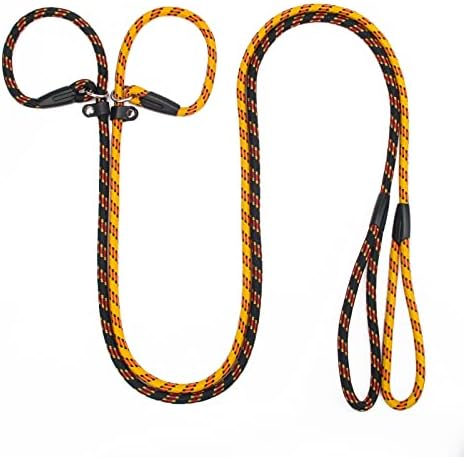 Zhichengbosi Slip Lead for Dogs, Dog Training Slip Leash Lead Rope, 150 cm Nylon Adjustable Pet Lead For Small Medium Dogs
