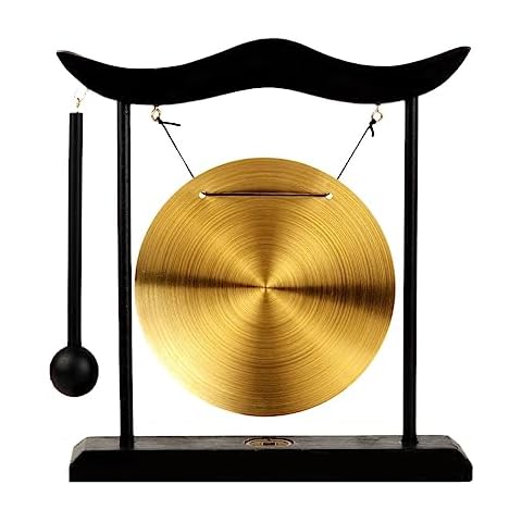 Feng Shui Brass Gong for Home Decor Cover