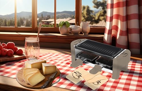 LITTLE BALANCE Raclette 2 personnes Meuuuh...! muscade 8693 - vue 6