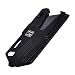 Utility Knife, Multi-tool Pocket Knife with Bottle Opener, Hex, Slotted and Phillips Screwdriver Bits, Great EDC Gadgets for Office, Camping, Backpacking, Hiking (Black)