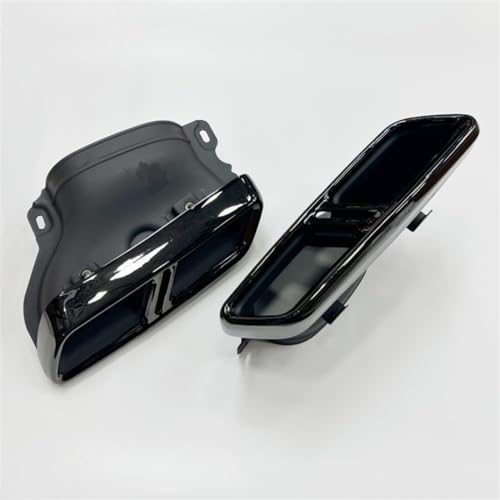 Bivoo Car Quad Exhaust Muffler Tail Pipe Tips For -Amg For C63/S For W205 For S205 For C205 For A205 For Pre-Facelift 2015 2016 2017 2018 Exhaust Tailpipe