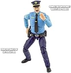 Figures Toy Company Ultimate 6.5 Inch Police Officer Figure with Deluxe Articulation