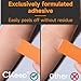 CKeep Kinesiology Tape, Uncut 2 Rolls, Original Cotton Elastic Premium Athletic Tape,Latex Free Hypoallergenic, 2inch x 16ft, Orange