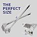 ActiveDogs Dog Poop Scooper Heavy Duty - Best Ever Dog Pooper Scooper with Teeth - Outdoor Welded Aluminum Metal & Solid Bolt Pet Waste Removal Shovel, USA Made