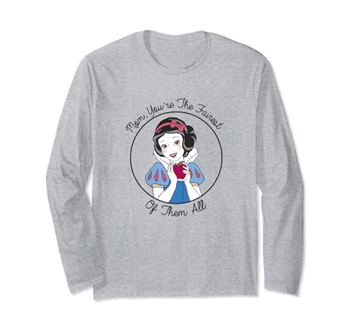 T-shirt Blanc Neige Disney la plus belle des mamans Fête des Mères