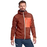 ORTOVOX Swisswool Piz Duan Jacke für Herren, Herren, Weste, 61327, Ton / Orange, M
