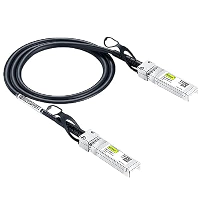 10Gtek Cable SFP+ DAC 10Gbit/s 1 Metros, 10GBASE-CU Twinax en cobre pasivo con conexión directa, Compatible con Cisco, Ubiquiti UniFi, TP-Link, Netgear, D-Link, Zyxel, Mikrotik y más | Ya disponible en tu tienda friki favorita! En mundofriki.es!