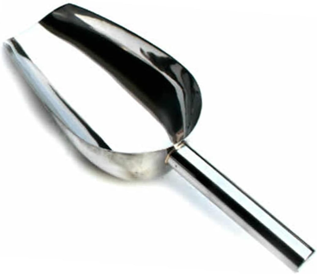 2pcs Stainless Steel Ice Sweets Scoop for Wedding Buffet Bar Candy Scoop Shovel Ice Cream Sundae Bar Supplies