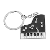 piano gem rp10 Funcional: este llavero colgante se puede usar para decorar llaves, bolsos y otras pertenencias personales, haciéndolas destacar, de apreciación musical, musicales para amantes de la música