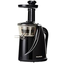 Hurom HU-100 Masticating Slow Juicer, Black